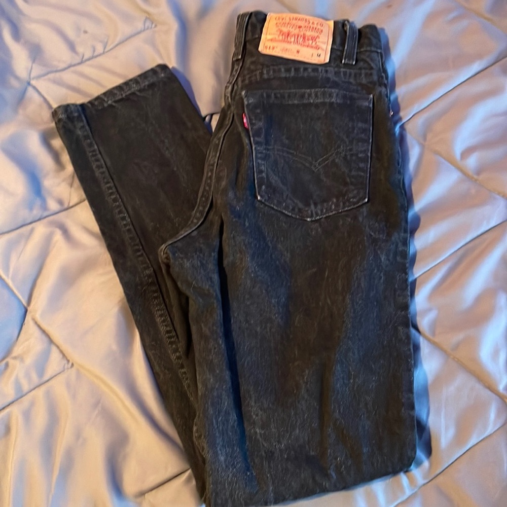 Black 512 Levi Jeans